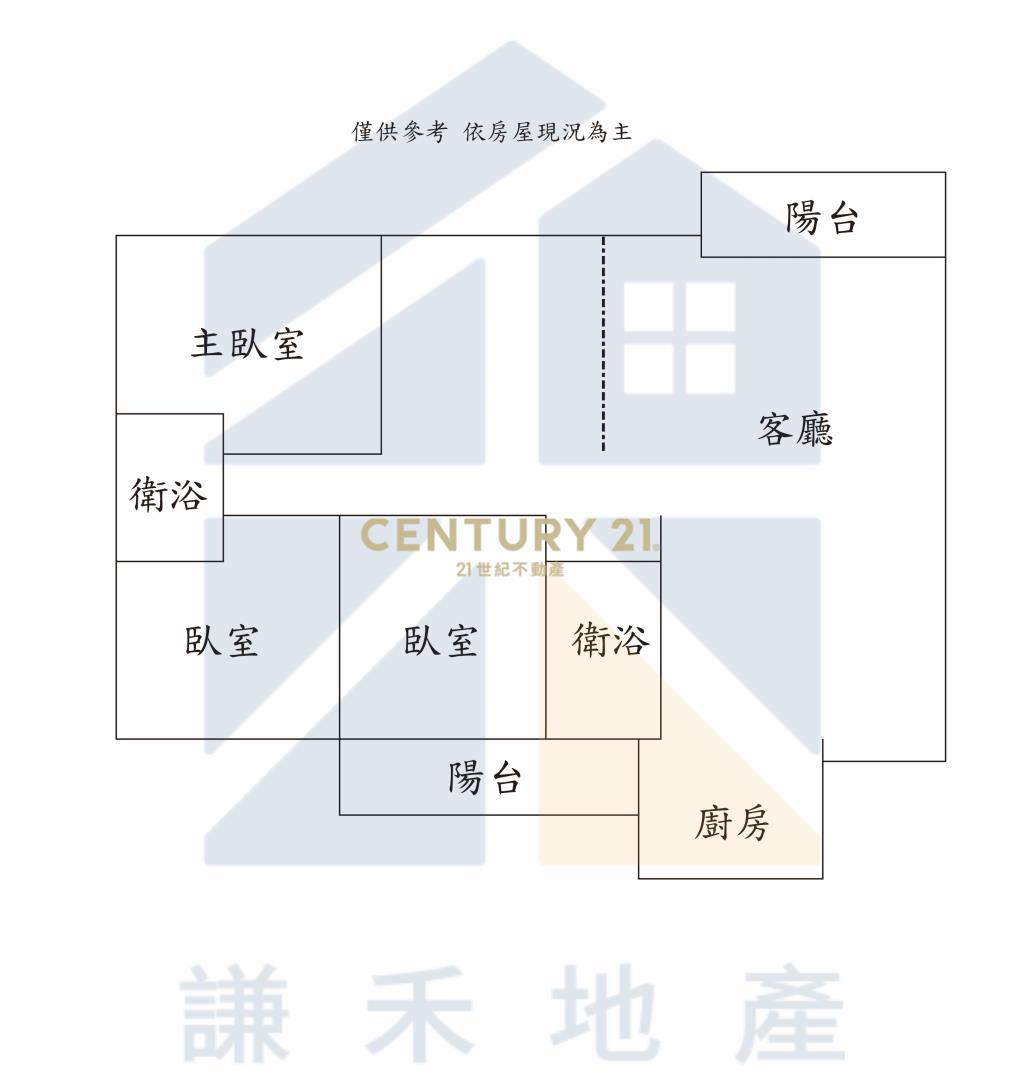 龍安商圈昭揚谌3房車