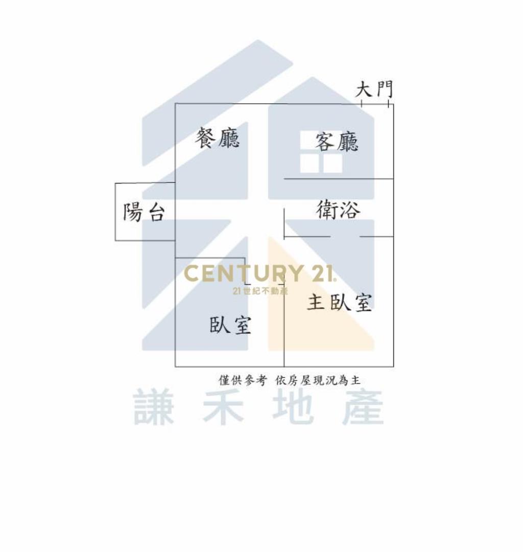 桃園市區超美二房