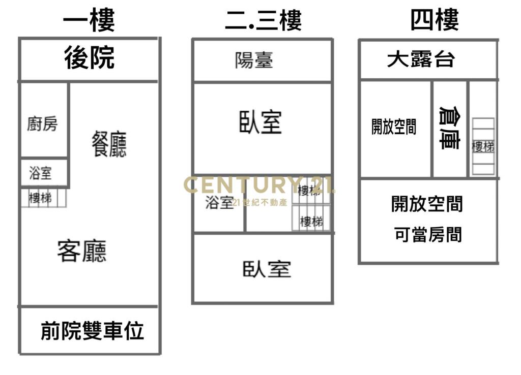 近埔心車站前院雙車位透天
