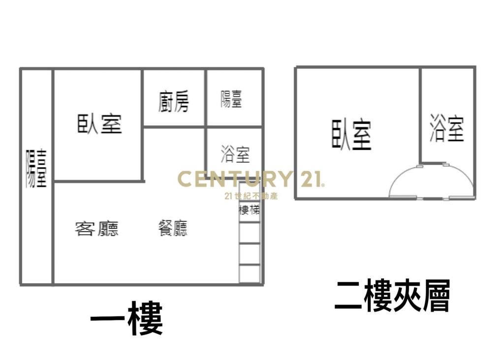 楊梅快速路低總價樓中樓2房