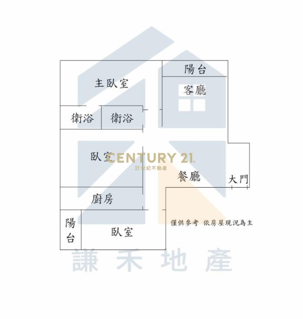 🏫新豐國小旁免整採光亮麗大三房