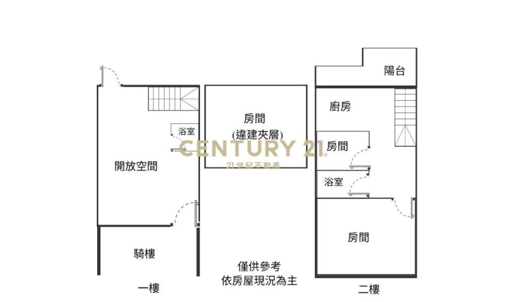 近楊梅火車站1+2樓店住