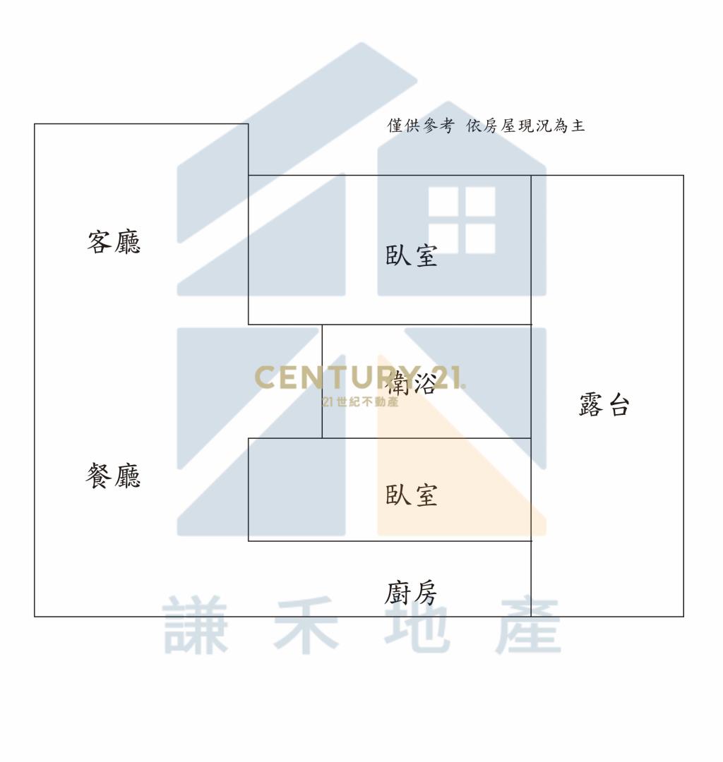 楊梅新都悅露臺戶2房車