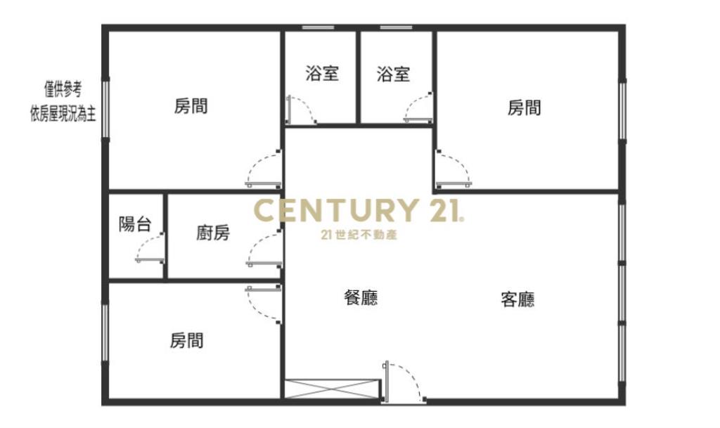 金山街商圈3房車