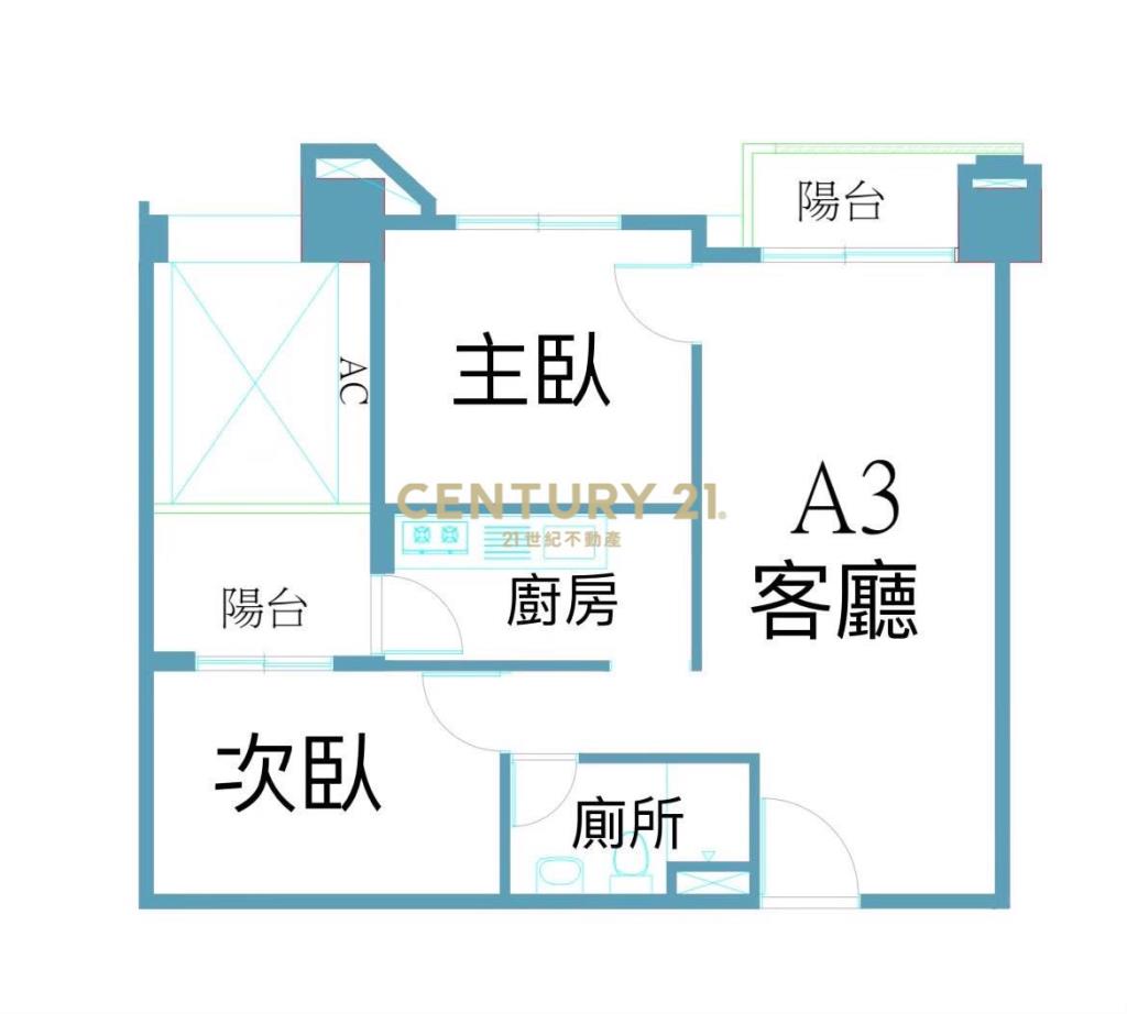 櫻花博景觀優質社區精美裝潢兩房車