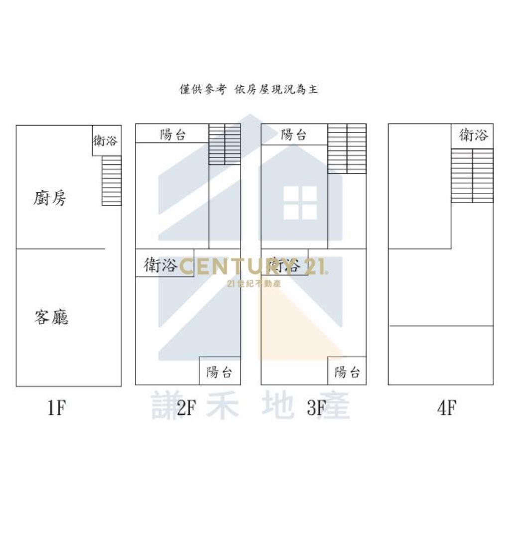 楊湖路邊間三面採光透天