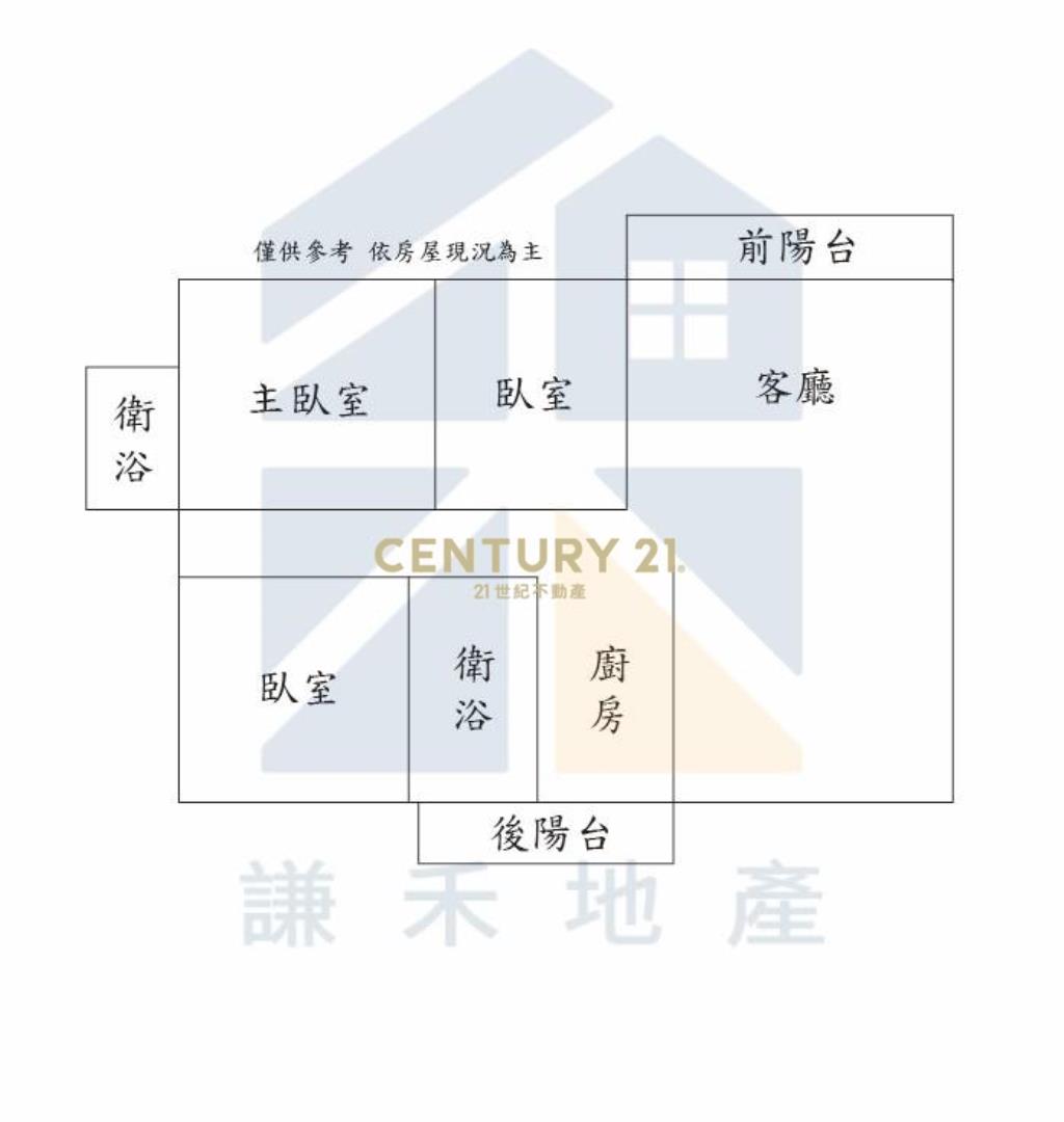 金鑽2期頂樓3房車