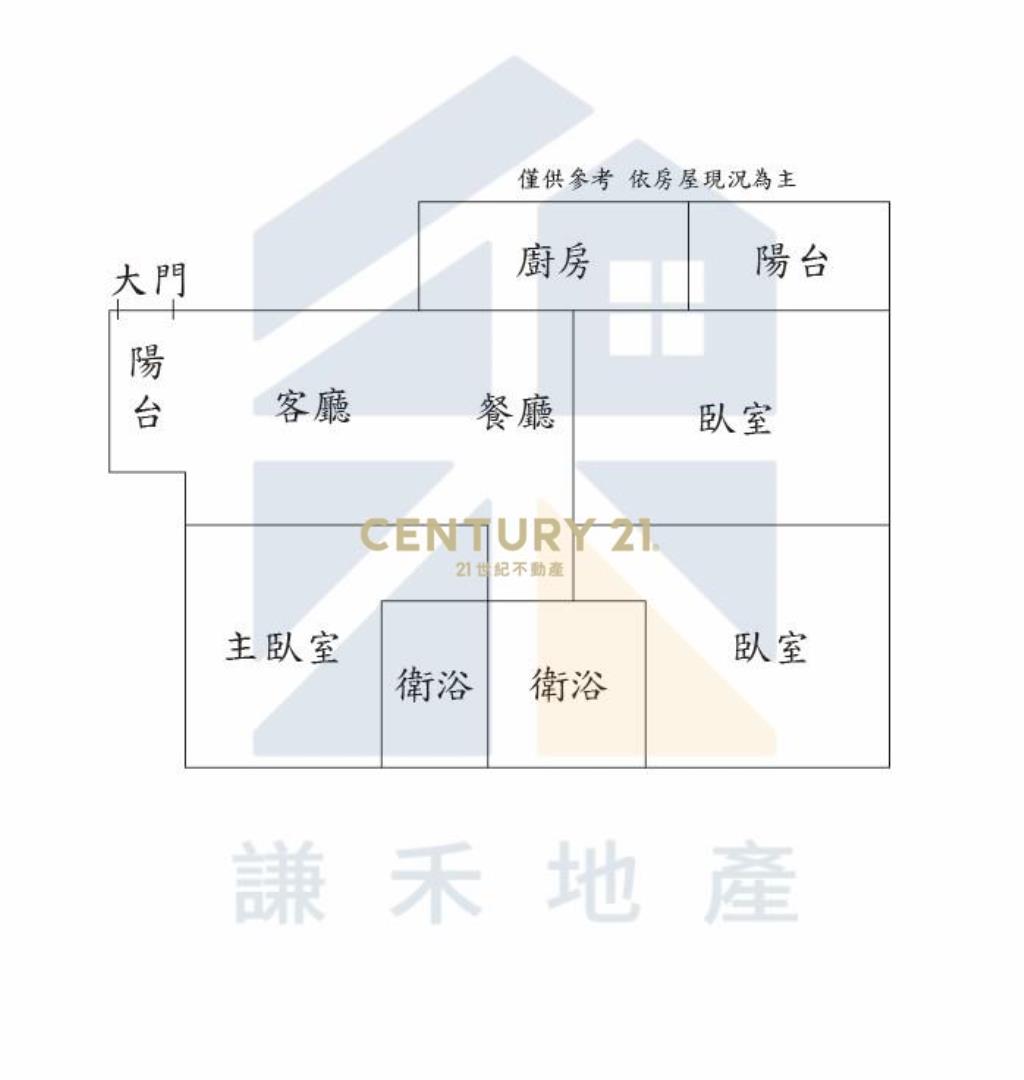 舞揚一綻漂亮露台戶三房車