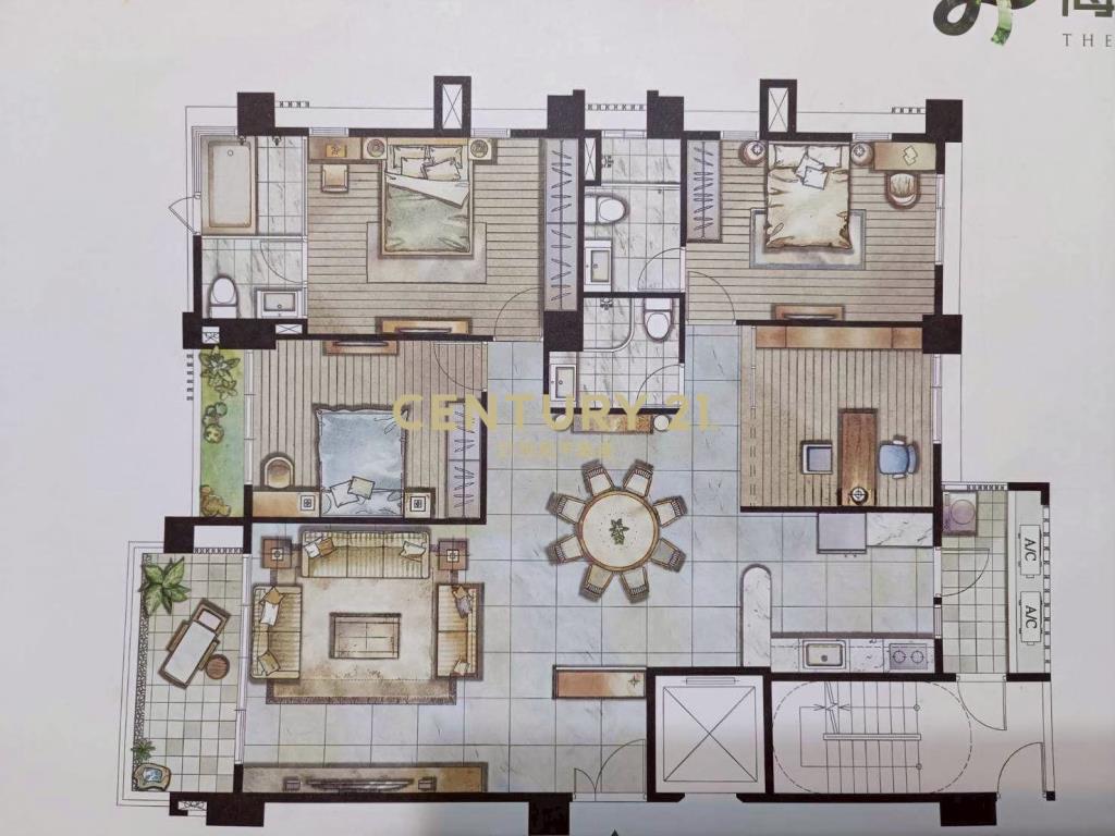 A18公園景觀海德公園4房雙車