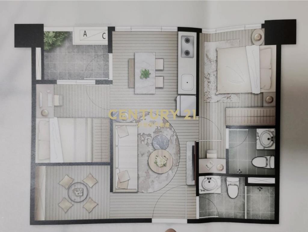 A17宜誠賦2+1房含車管