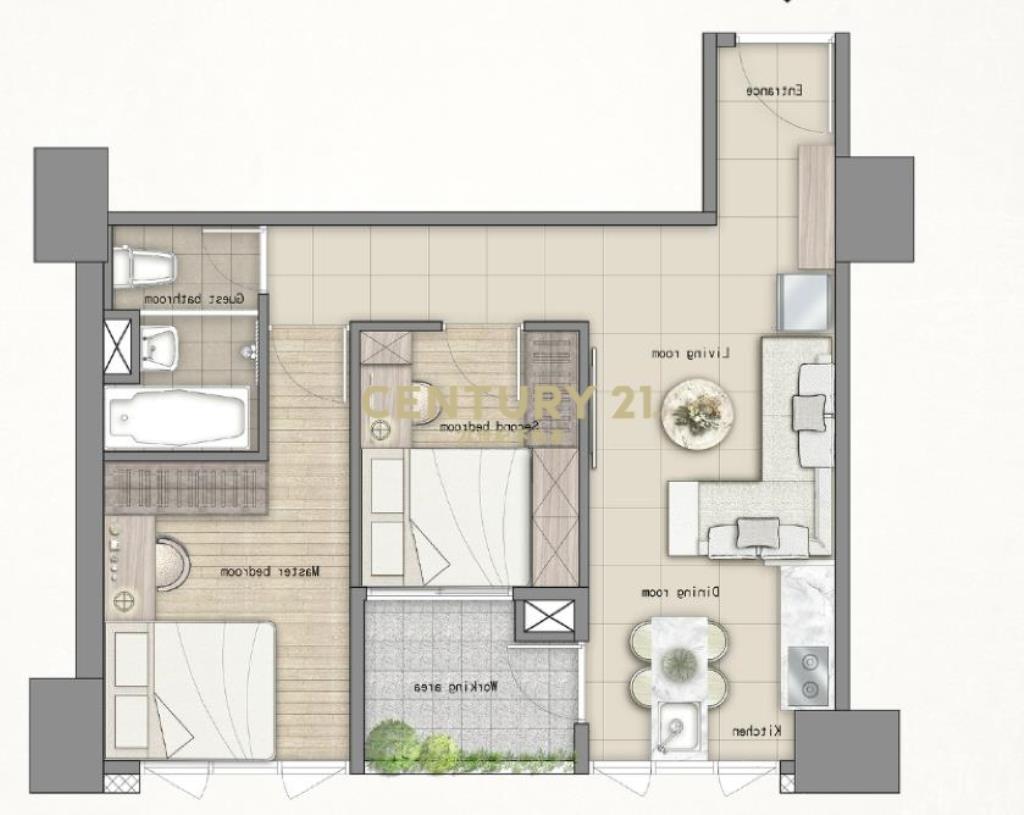 A18站前新銳永久棟距2房車