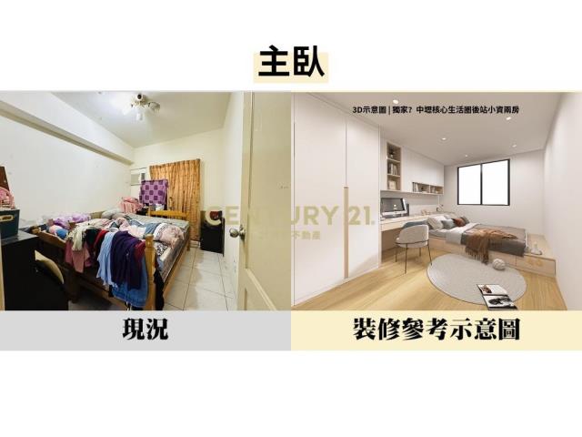 獨家中壢核心生活圈後站小資兩房