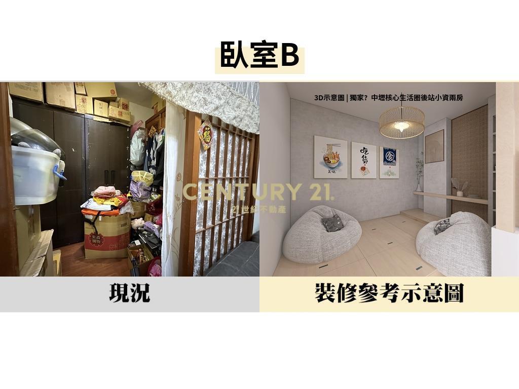 獨家中壢核心生活圈後站小資兩房