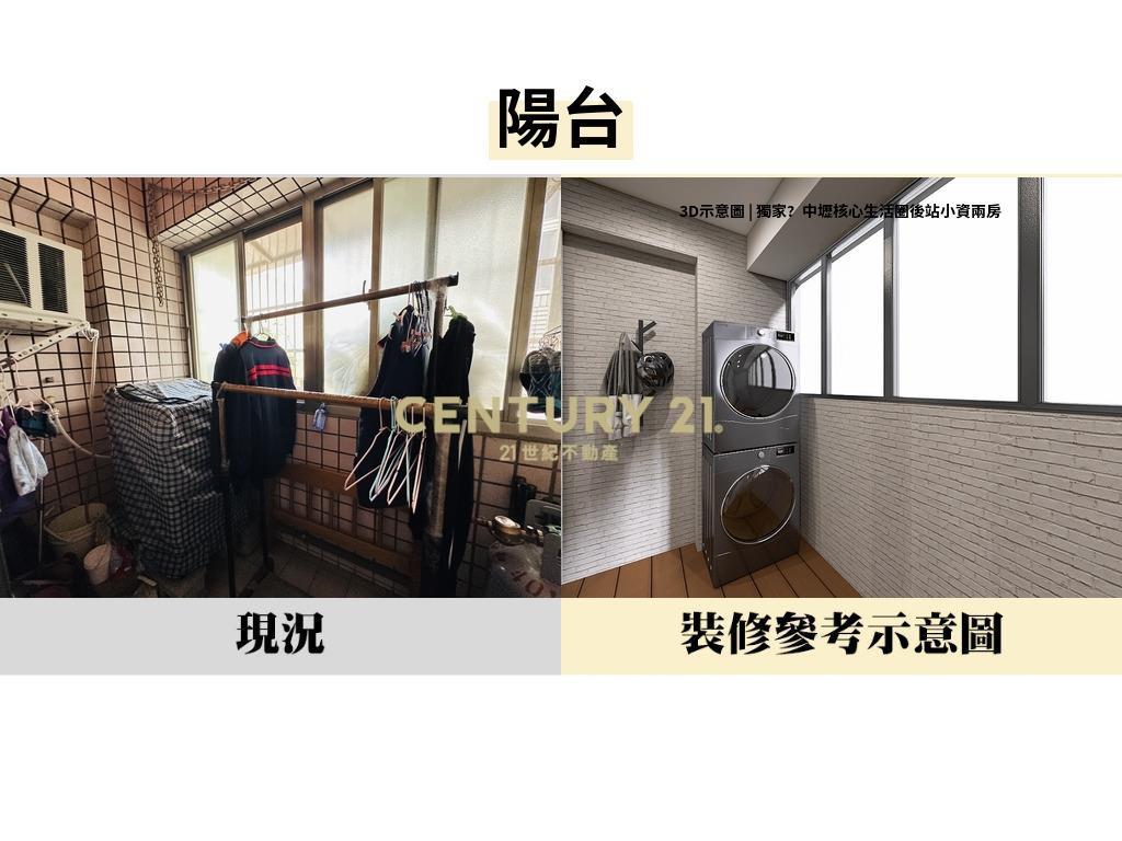 獨家中壢核心生活圈後站小資兩房