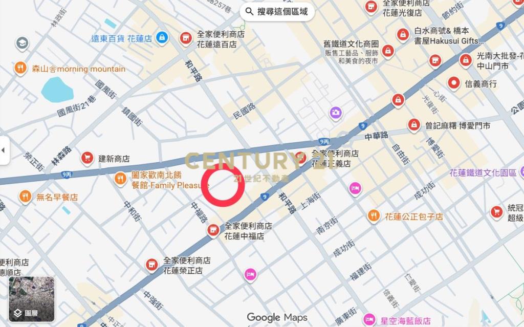 (預售)花蓮遠百商圈 三上御景 兩房兩衛