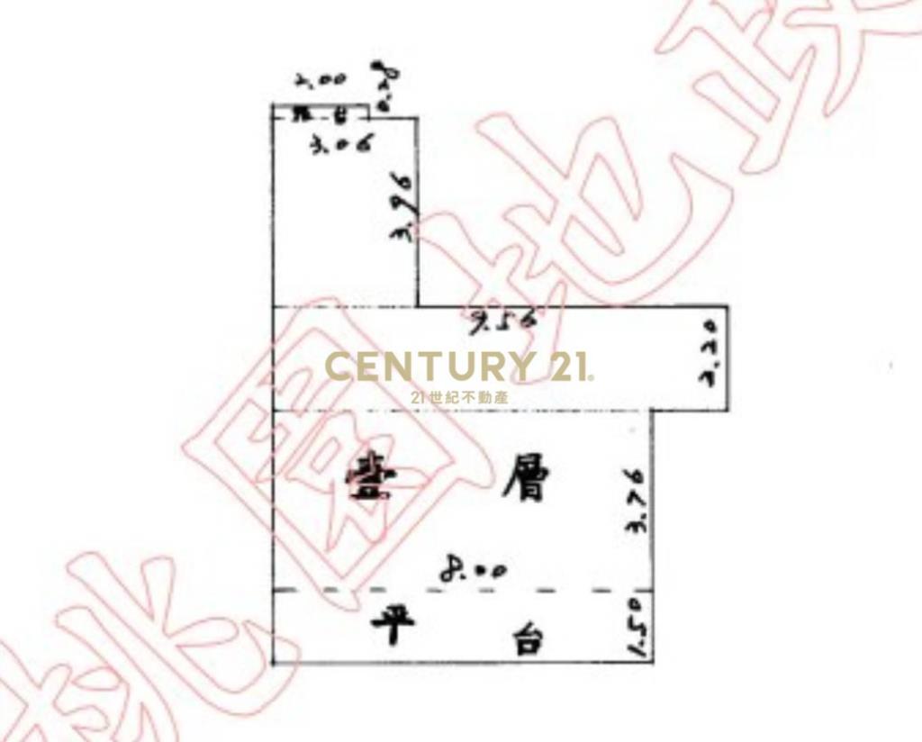市府商圈稀有邊間全新裝潢3房車庭院戶