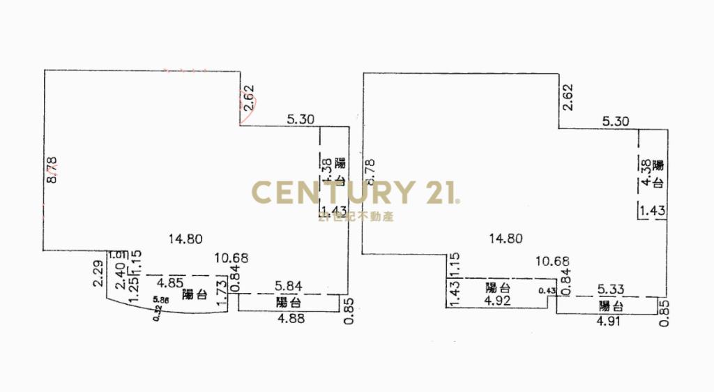 昇捷臻品4主臥樓中樓景觀5房+2車位