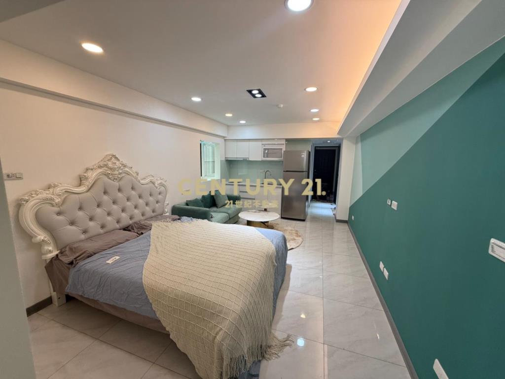 長春路G09捷運宅邊間次頂樓全新裝潢套房