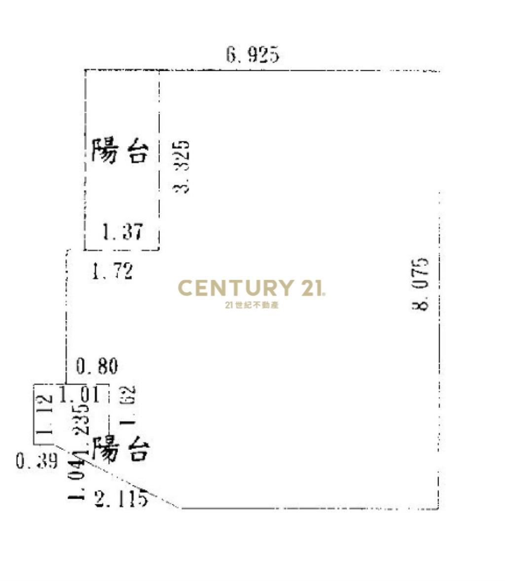 路易崴登層峰邊間裝潢收租2房+平面車位