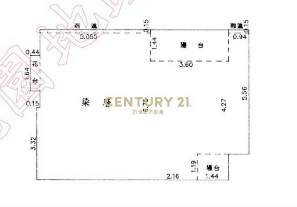 中平商圈文化公園邊間3房平車