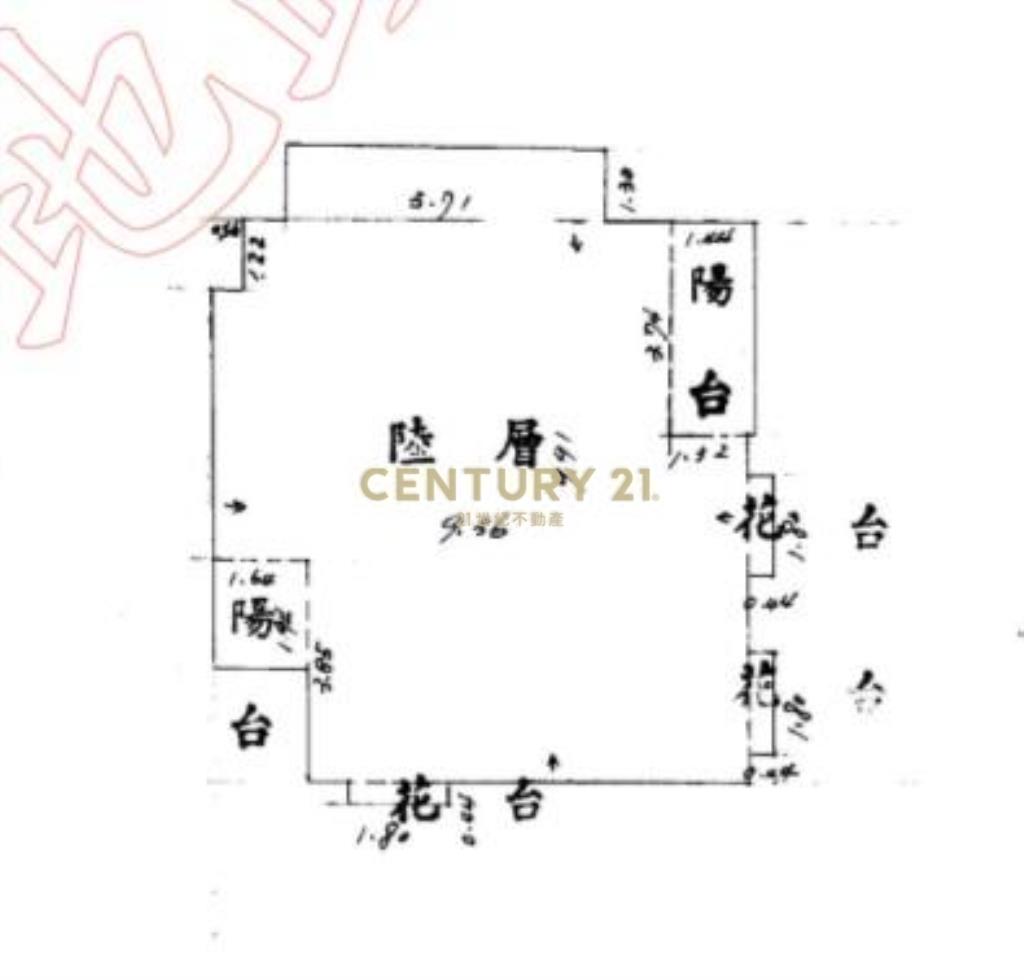 寶山商圈東方大地3房