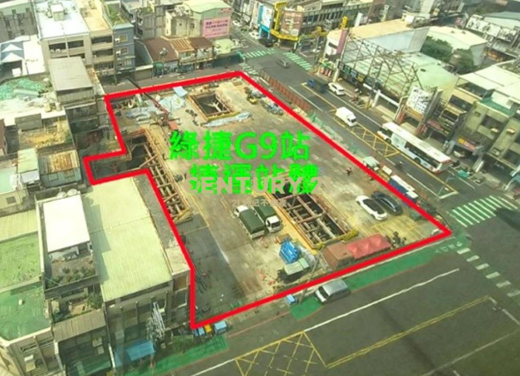 桃園綠捷G9觀光夜市站收租商辦+2平面車