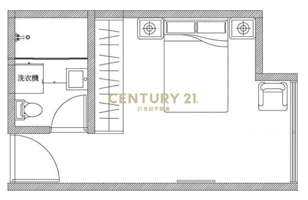 桃園中正路G8G9捷運高樓層景觀收租套房