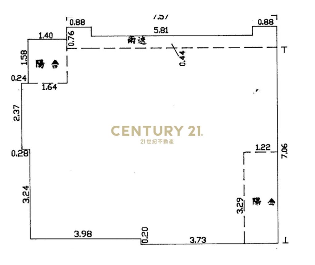 冠倫大國梯田公園邊間山景雙陽台2房車