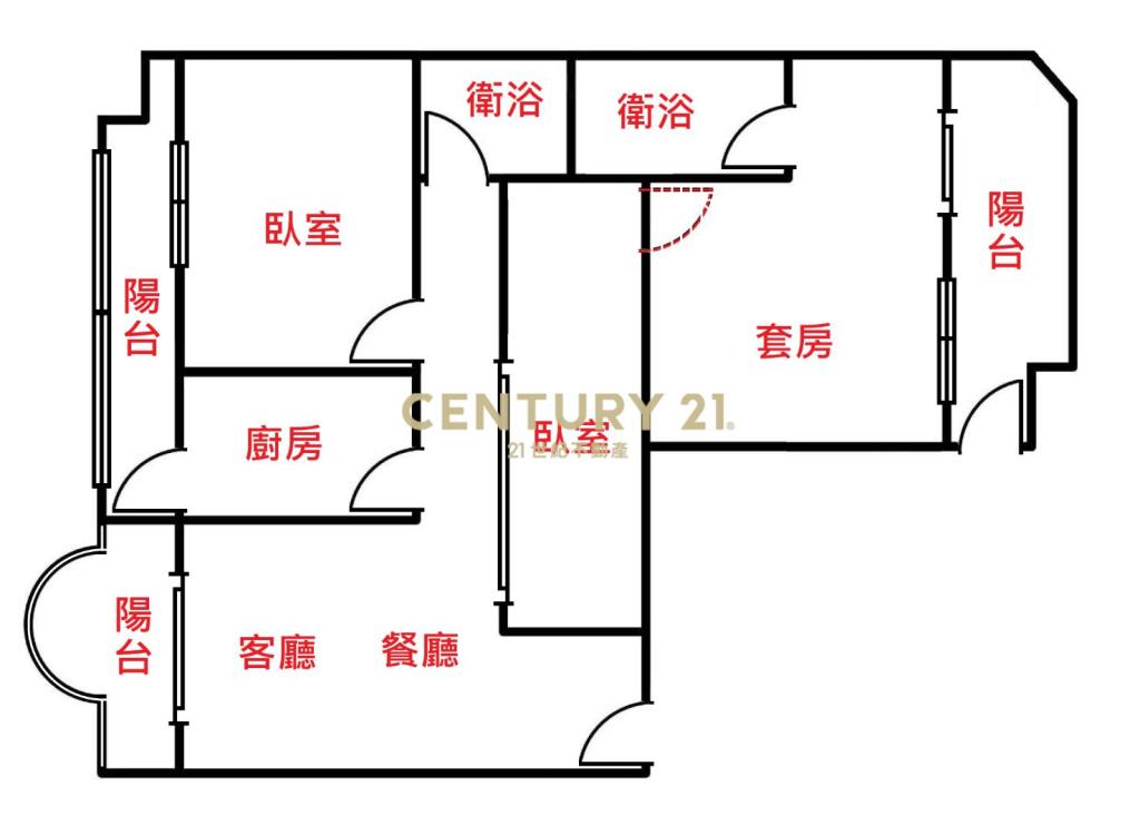 桃園市議會收租景觀套房+2房