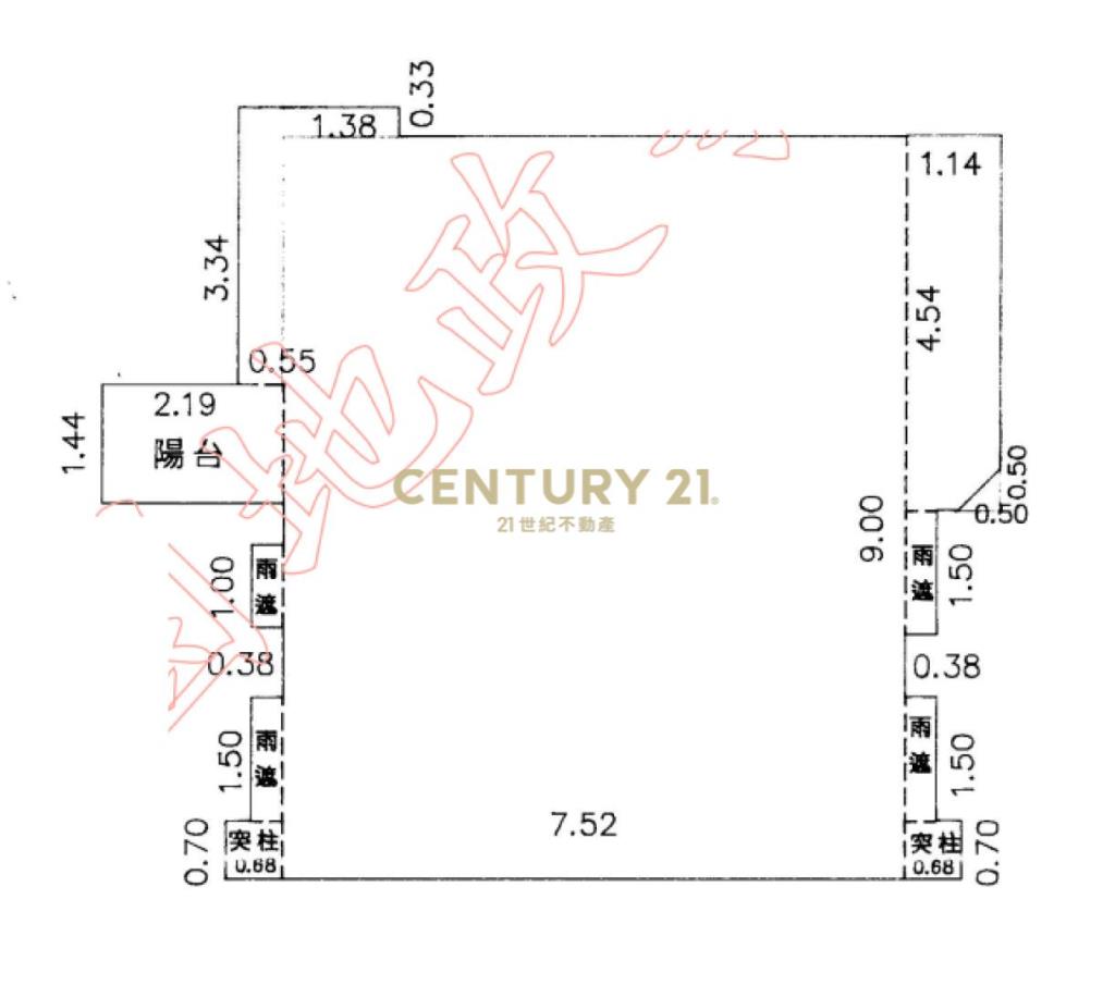 豐田大郡藝文G12高樓層邊間景觀3改2房
