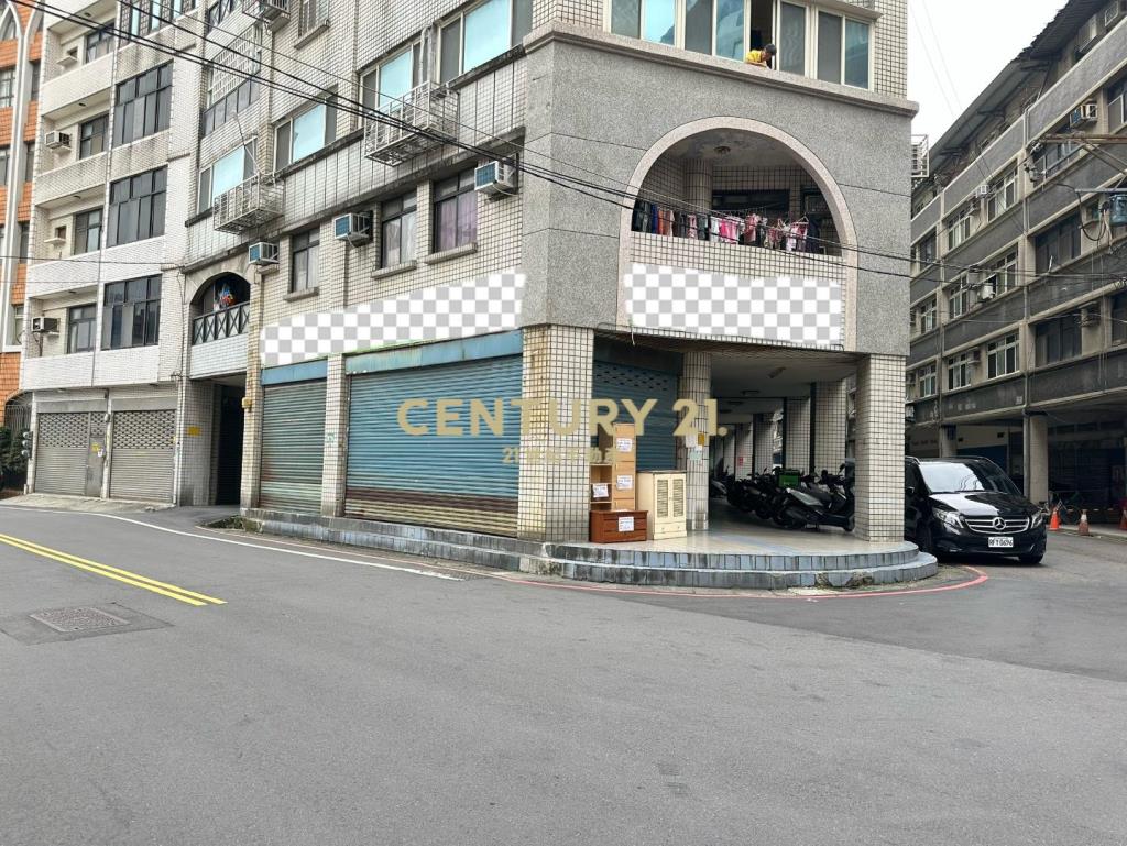 鄰中路縣府商圈｜仁愛路大面寬三角黃金店面