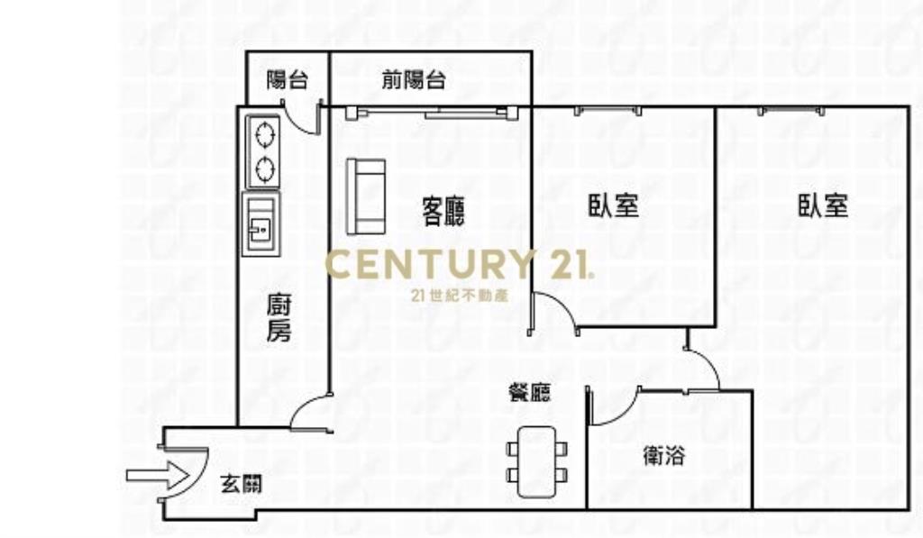 璟都Home1｜青埔核心精品兩房車｜
