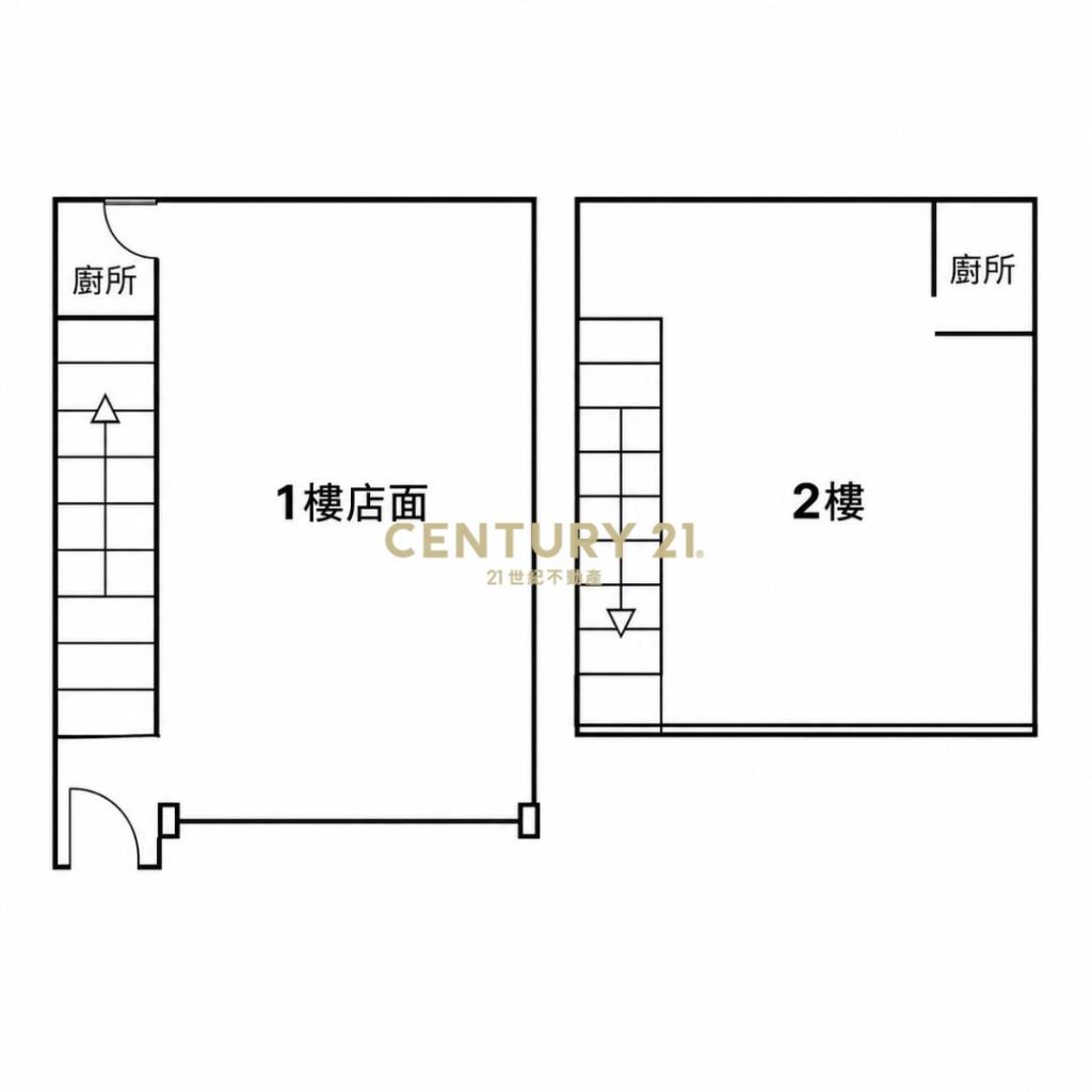 桃園站前商圈｜南門市場大面寬全新金店面