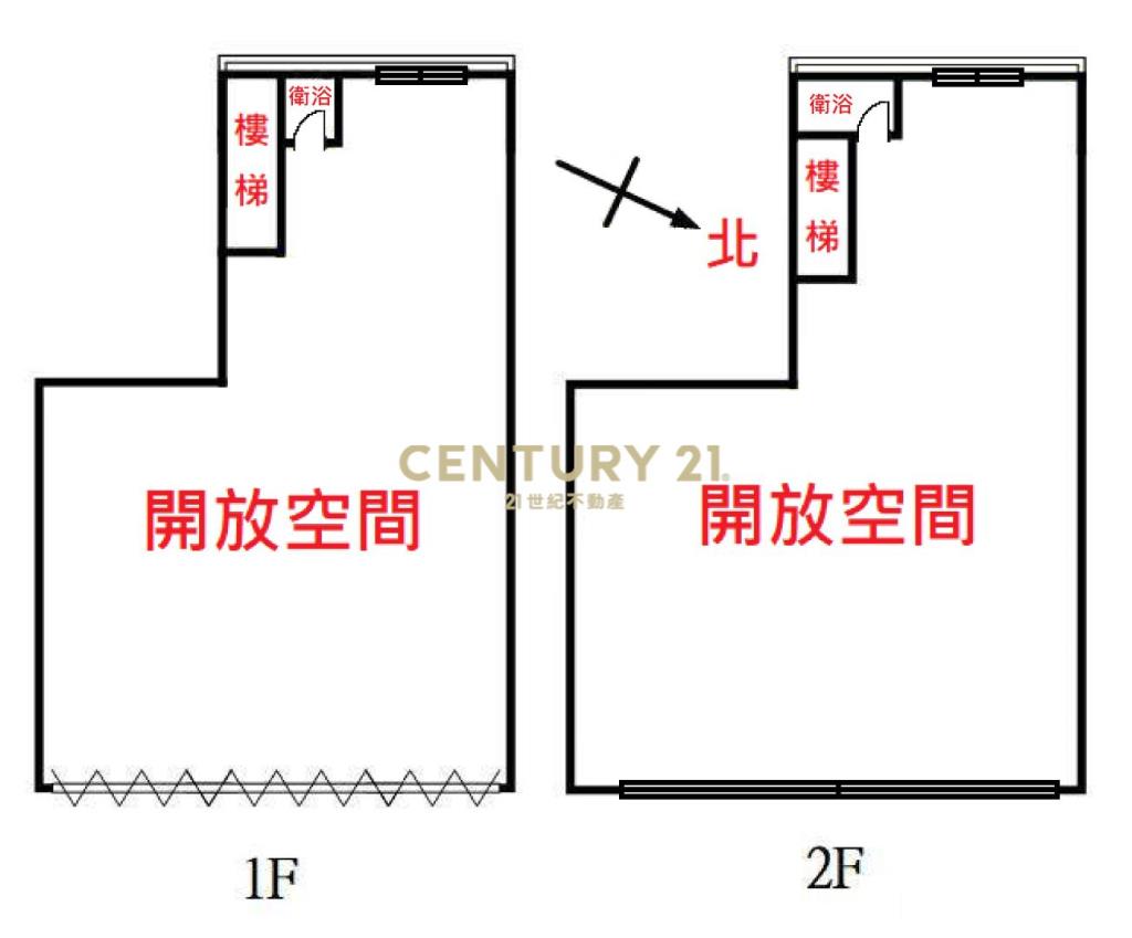 經國與法國捷運大面寬1+2樓店面+2車位
