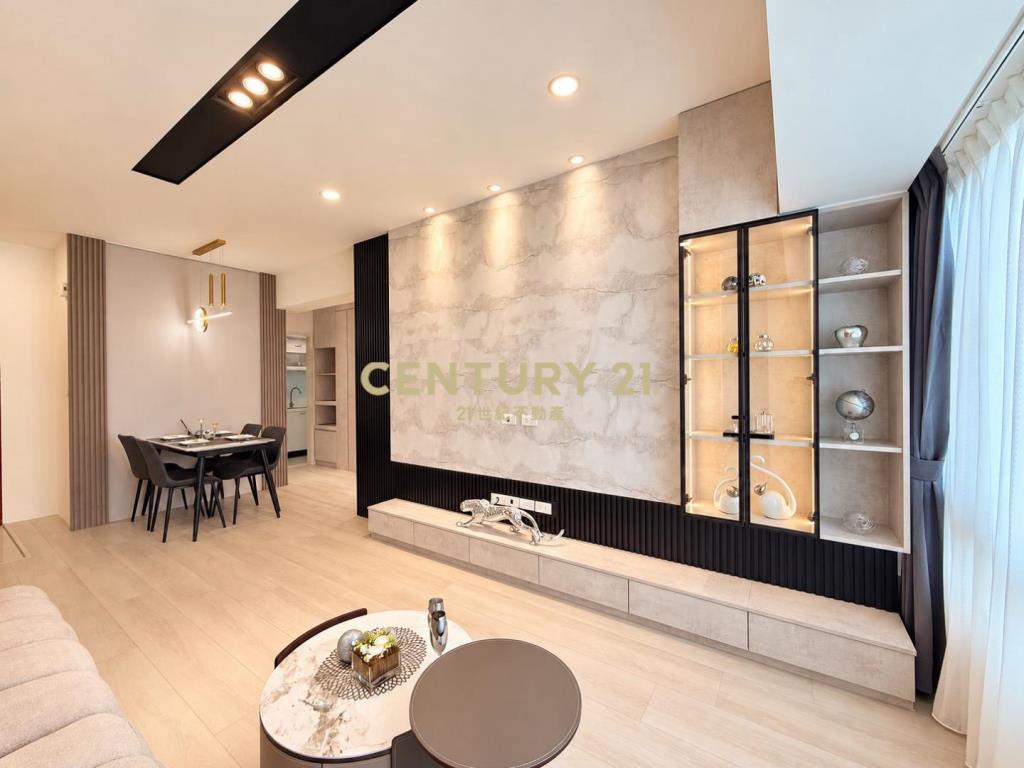 龍安區上海新天地全新裝潢田野景觀大2房