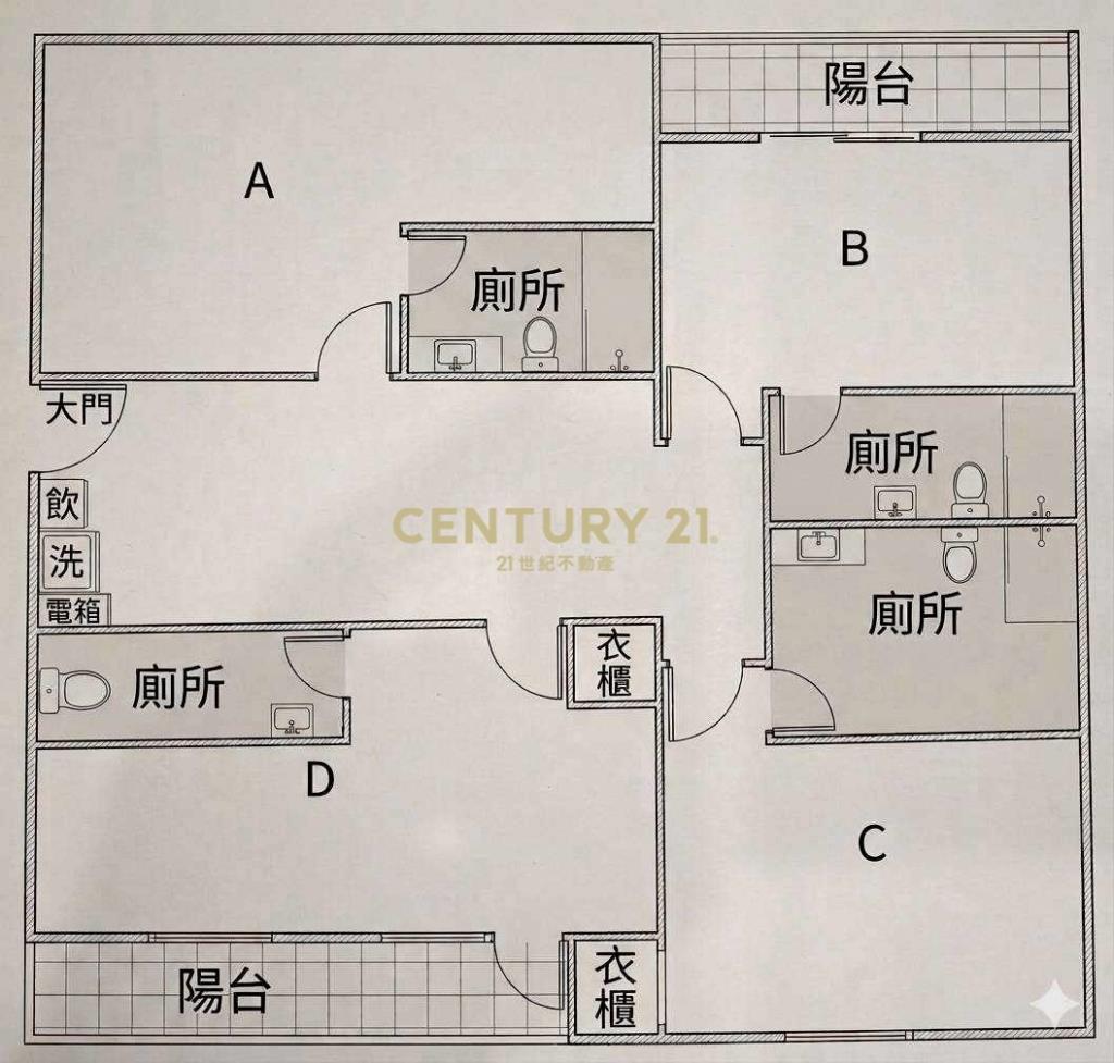 中原大學投資公寓四套房
