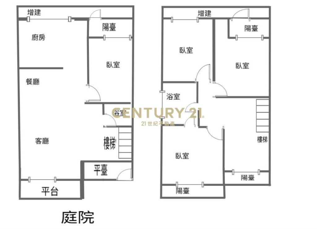 (4636)雙城捷運站透天庭院