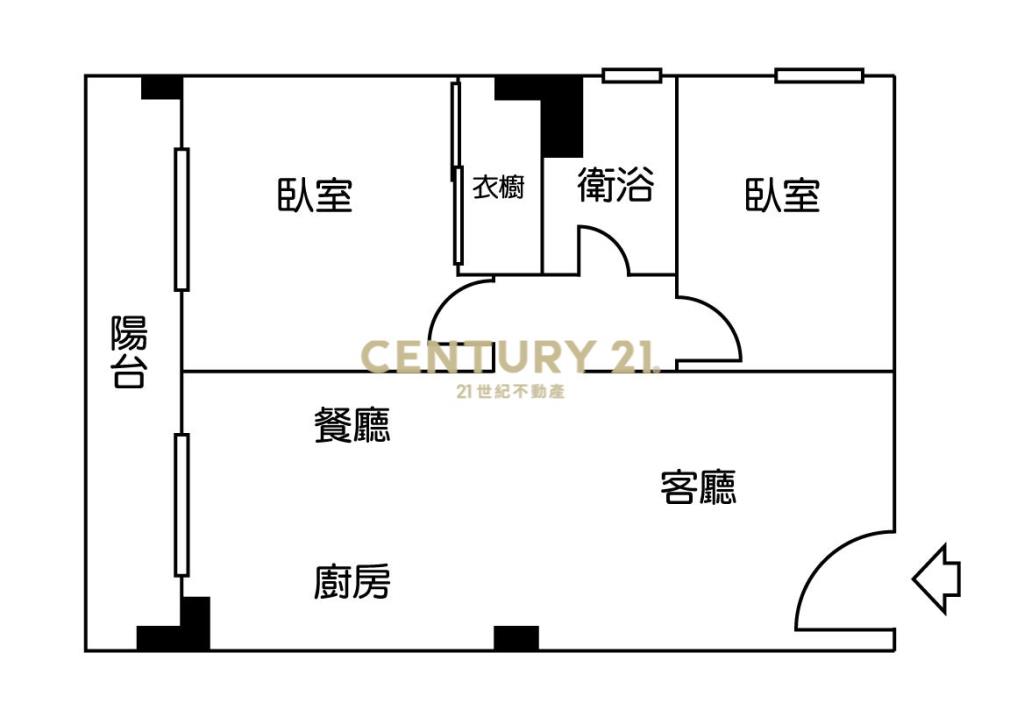 (4651)潤泰曉山青~稀有邊間二房車位