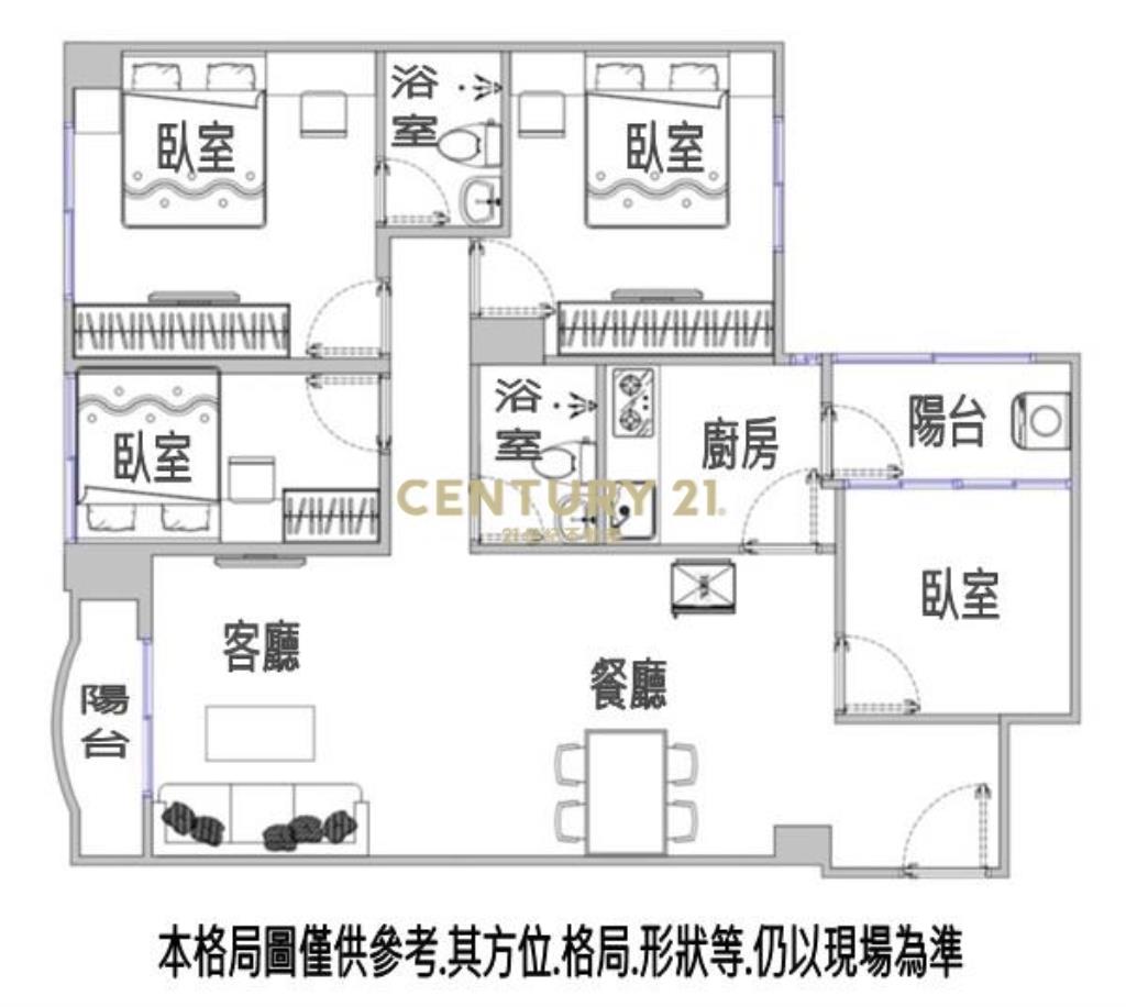 (4663)捷運中和站景觀四房