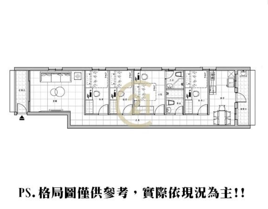 福海街典雅二樓-A33