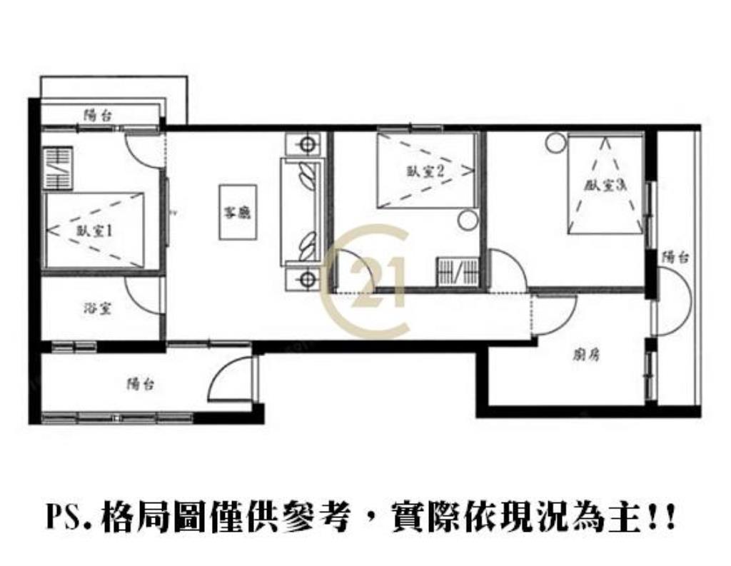 埔墘溫馨三房-D52