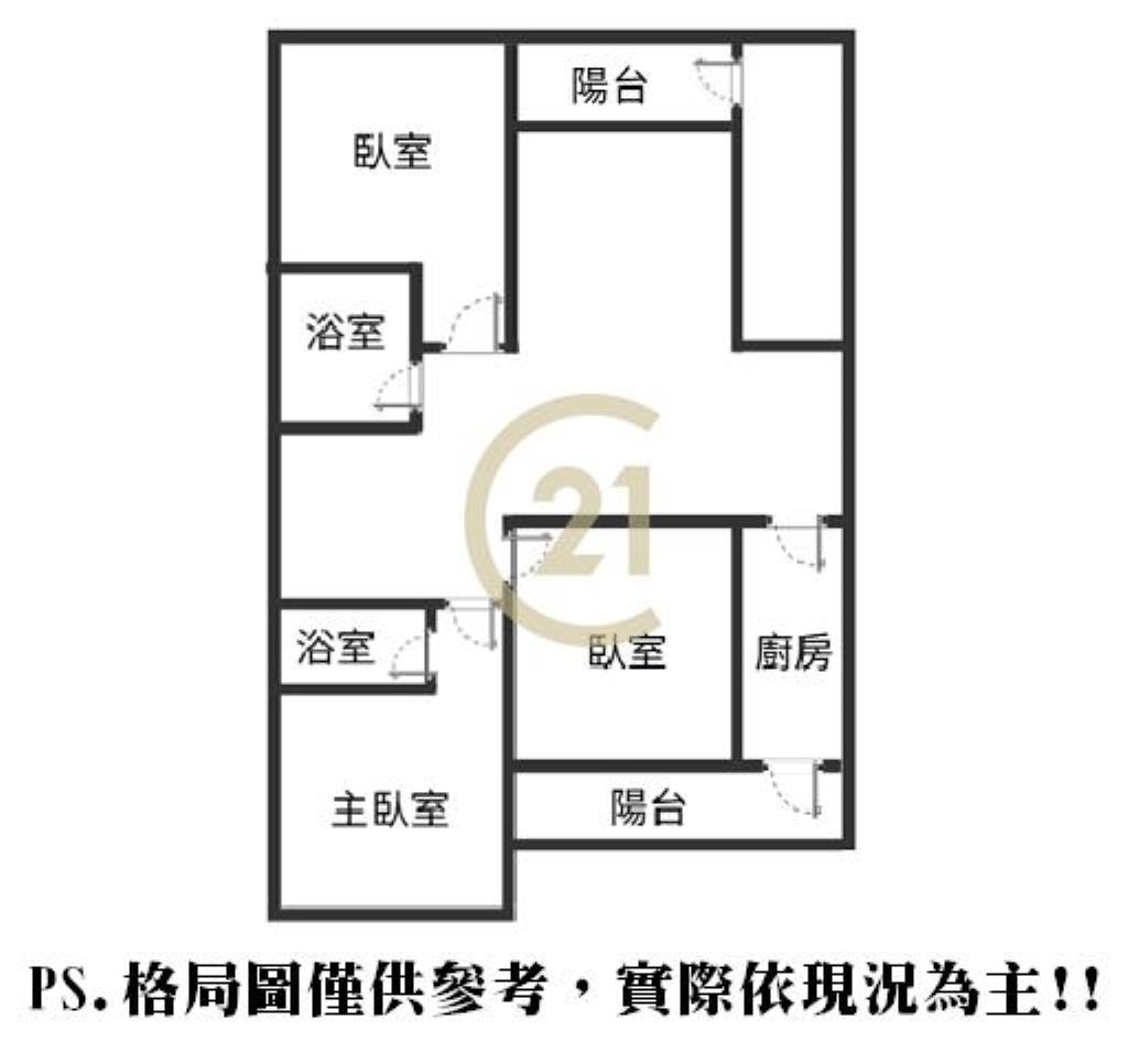 佳瑪採光邊間美寓-A91