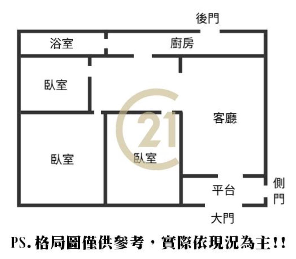 稀有住辦邊間一樓-A4