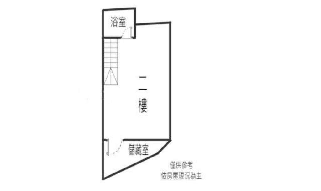 AA557礁溪鬧區可隔2房的2樓公寓