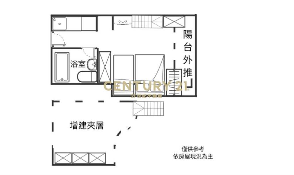 AH032(租)礁溪閣樓套房小坪數大空間