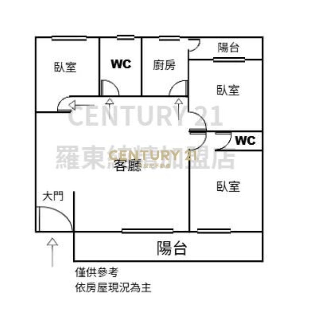 EA292觀天下三房華廈