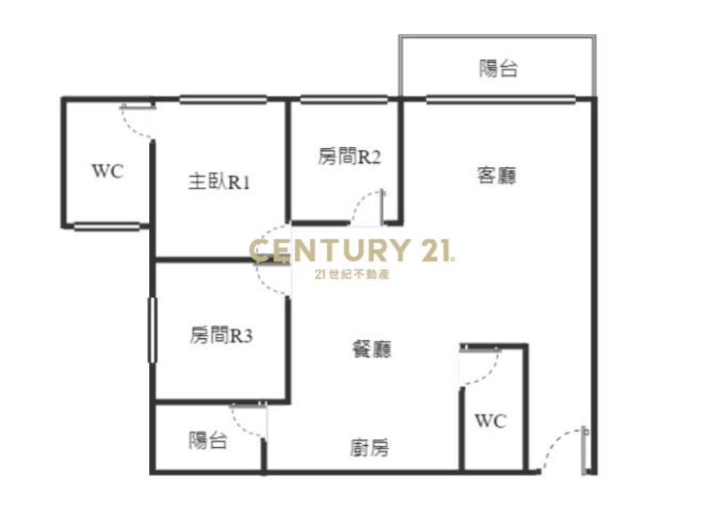EA314法吉歐里高樓三房華廈