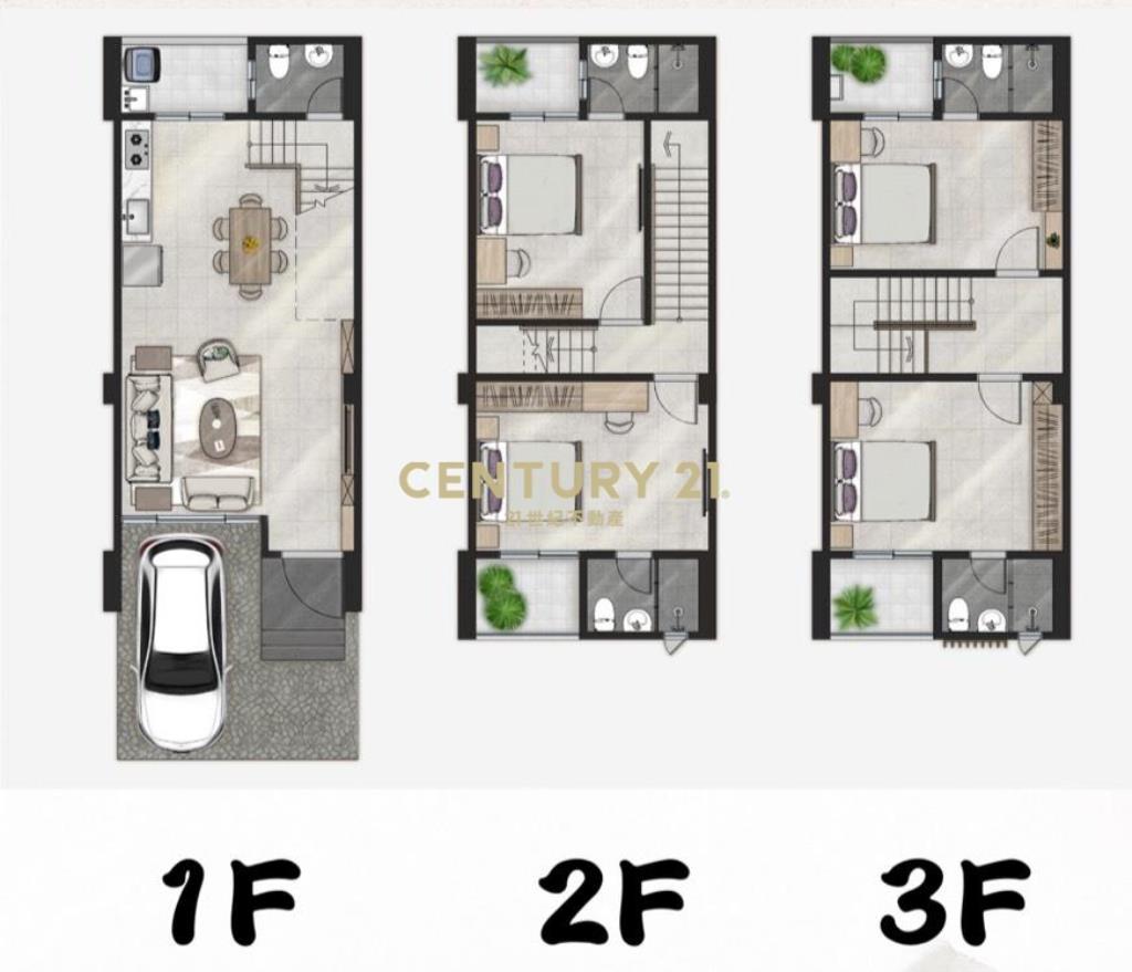 BB734深洲大道旁全新別墅