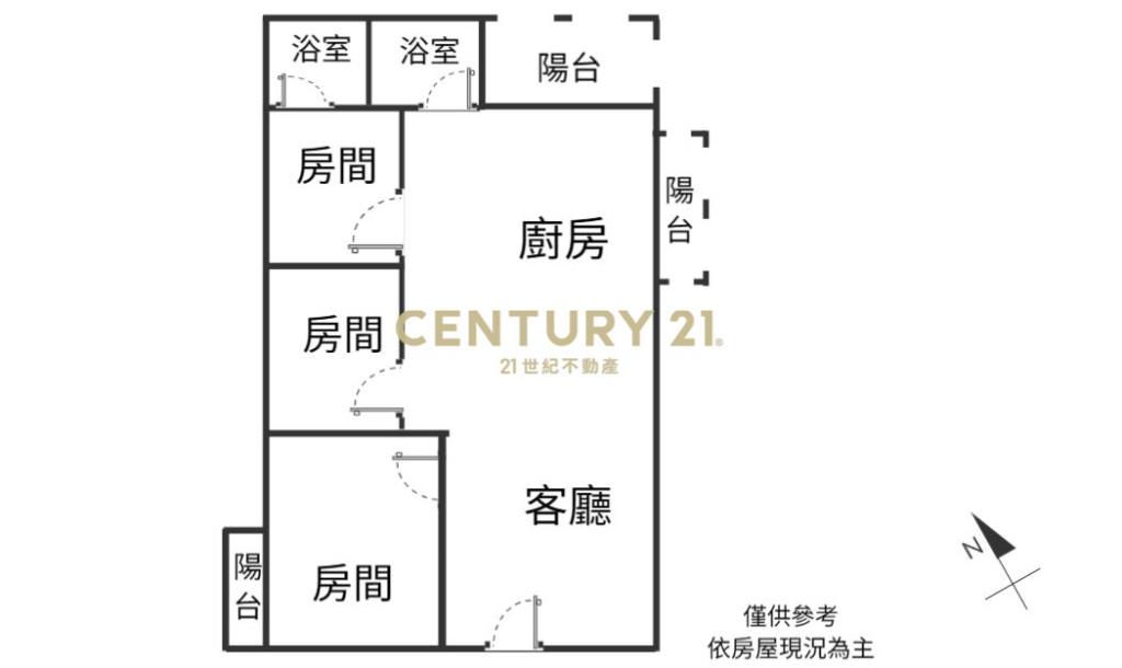 JA427礁溪市中心溫泉三房美寓