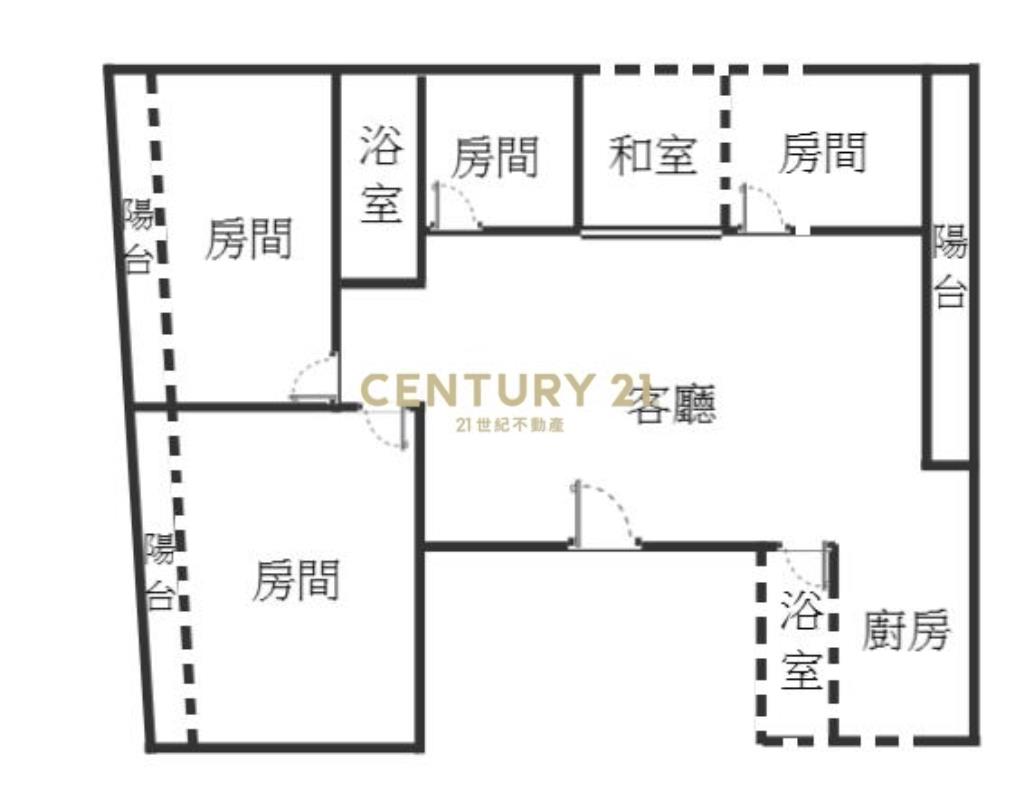 GA250宜市文化中心超大空間四房美廈